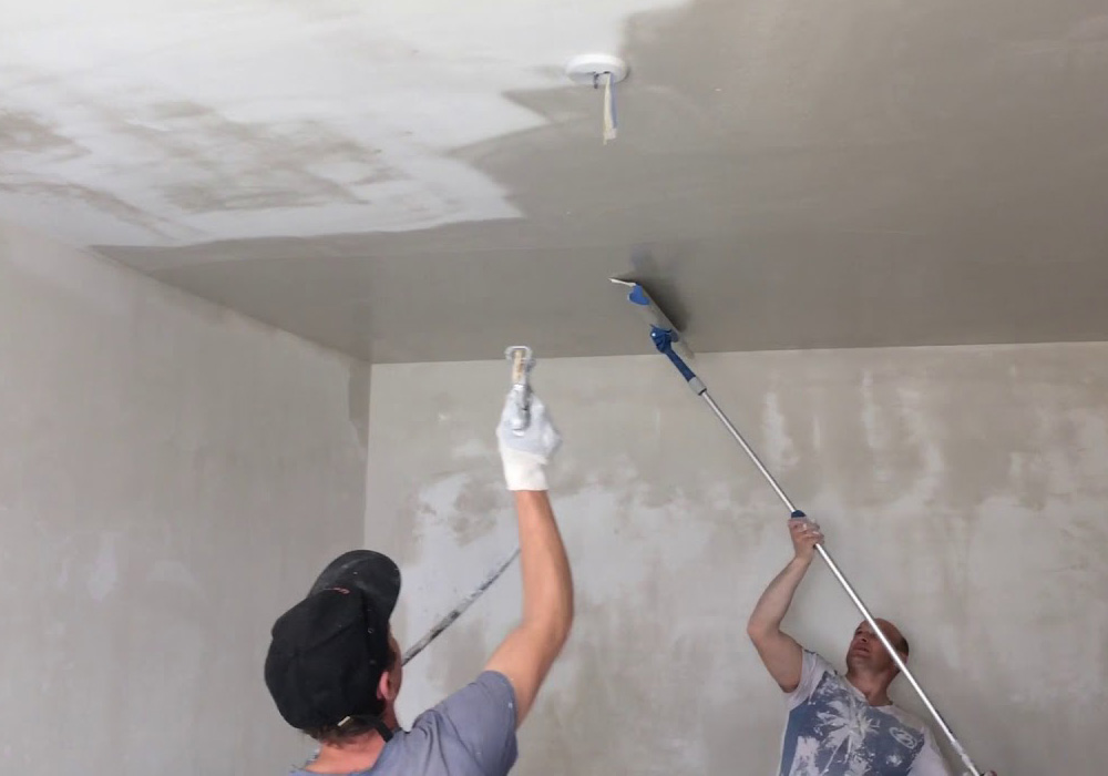 Автоматизированная штукатурка стен