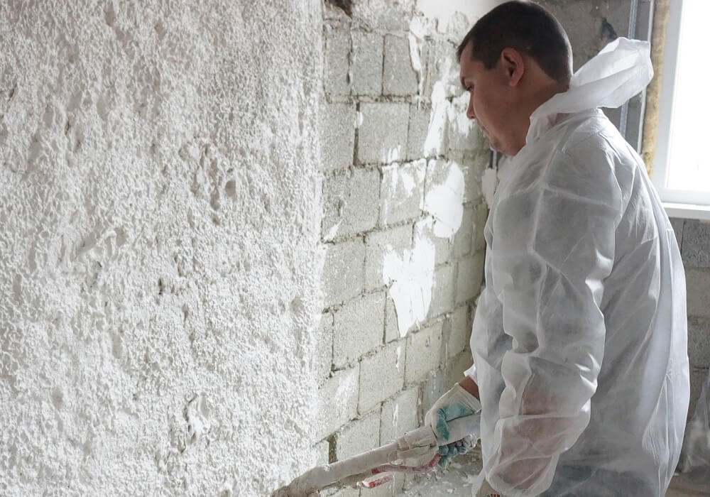 Автоматизированная штукатурка стен