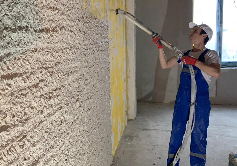 Автоматизированная штукатурка стен